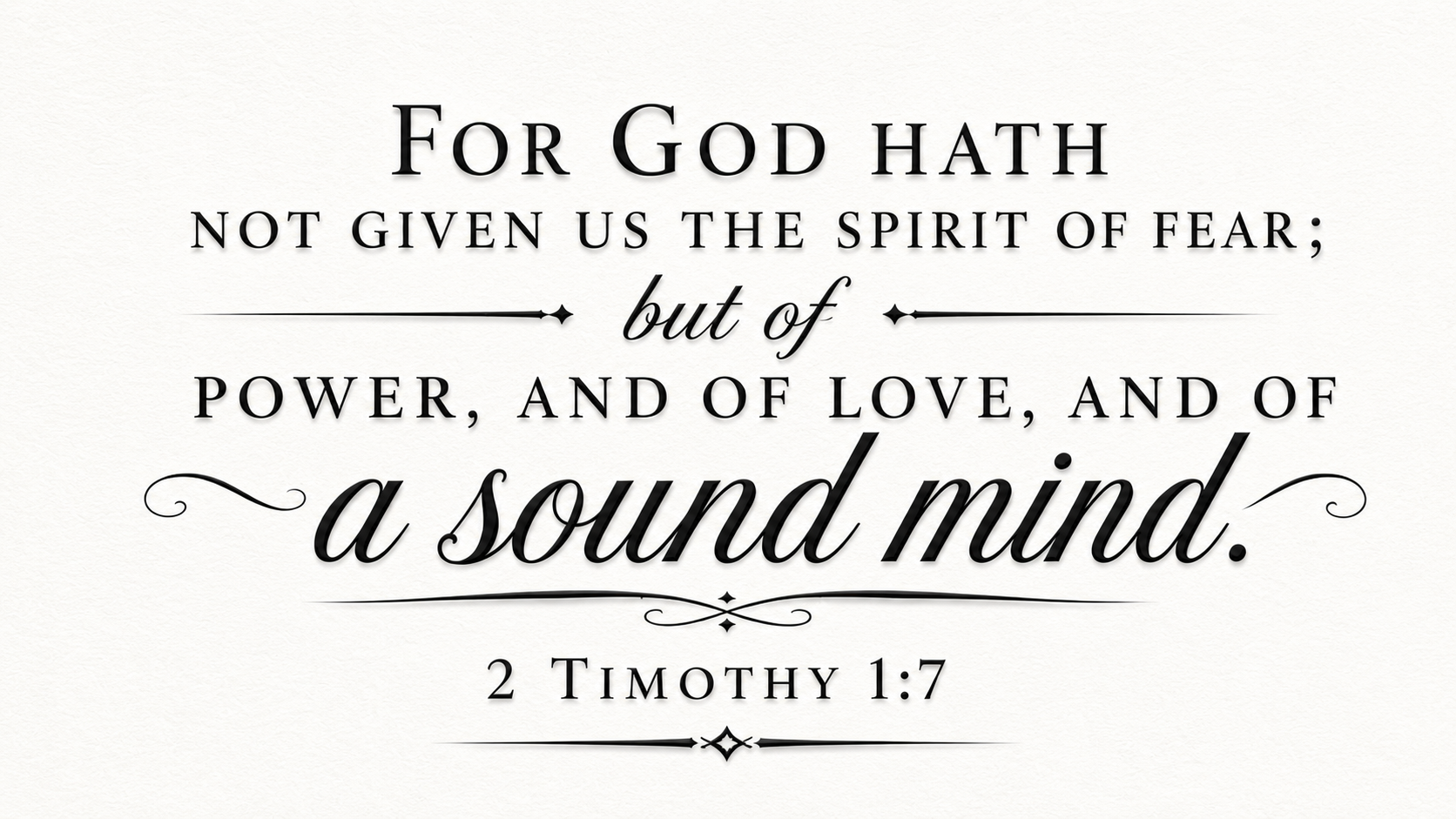 Sound Mind Project’s Discernment Prayer