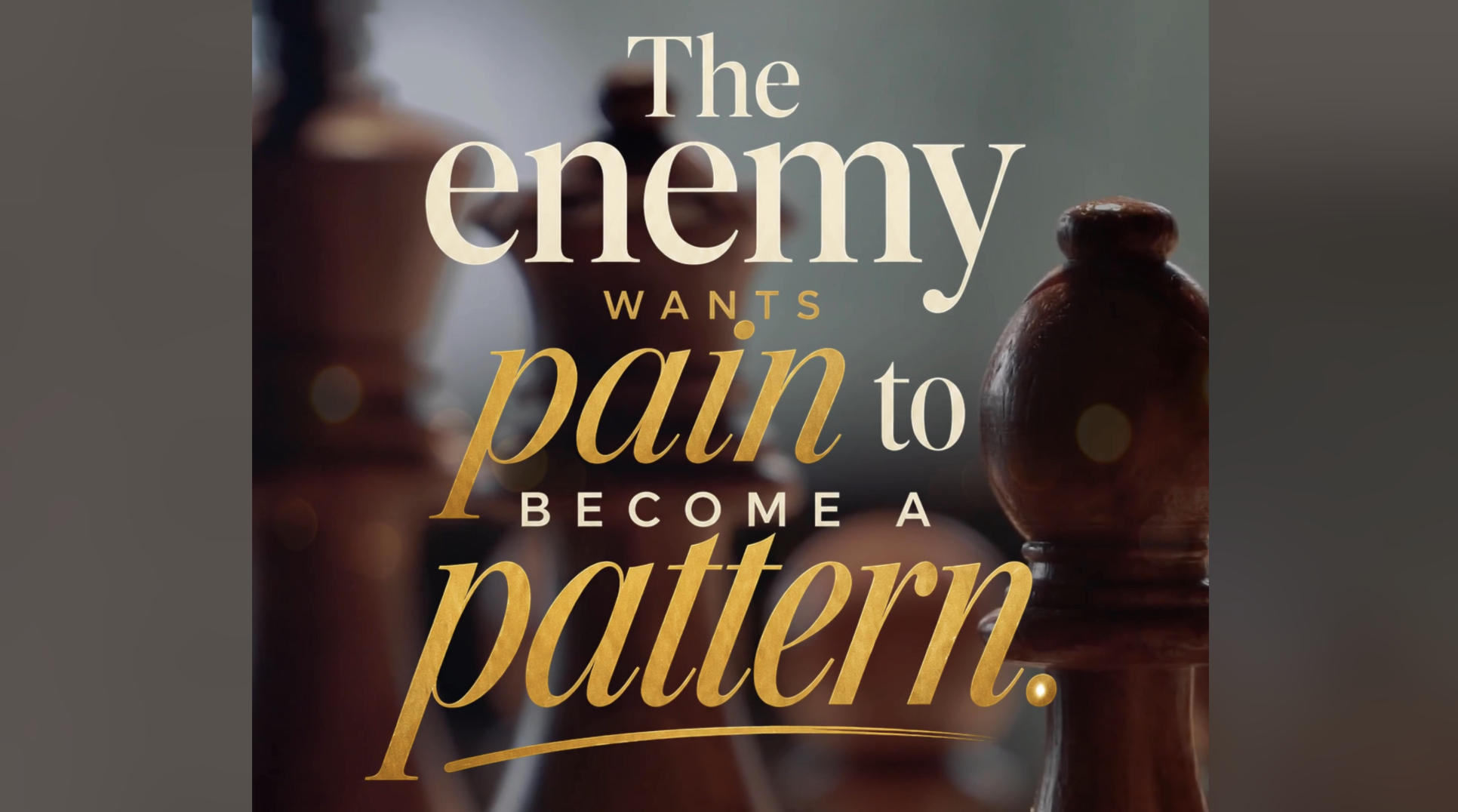 #39: When Pain Becomes a Pattern